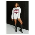 thumbnail image 3 of Women's Gameday Couture  White Arizona Cardinals Swift Strike Essential Oversized Long Sleeve T-Shirt, 3 of 4