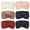 Multicolor, variant on 6 Pcs Knit Ear Warmer Headband for Women Fuzzy Wool Fleece Lined Elastic Turban Head Wrap Winter Accessories for Women Cold Weather