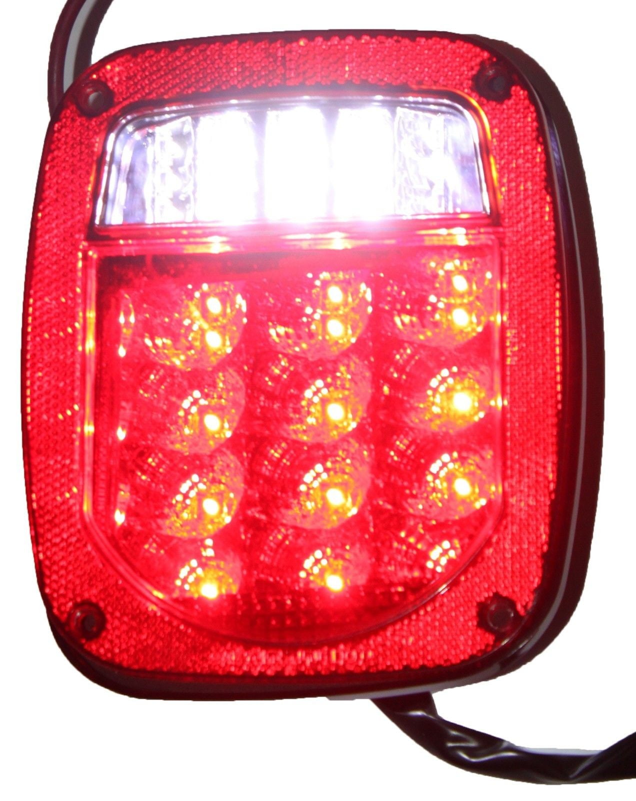 16LED Truck Trailer Stop//Brake//Tail Light Lamp For Jeep Wrangler TJ CJ YJ LED