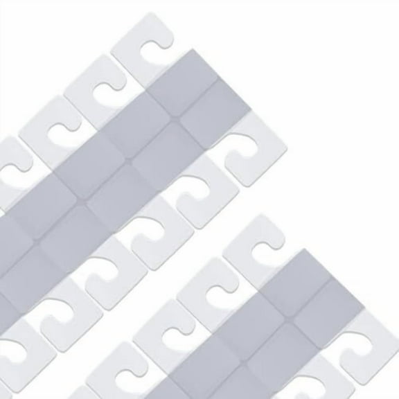 300 Pcs Hang Tabs Slot Hole Self Adhesive Hanging Tabs Heavy Duty Display Tag...