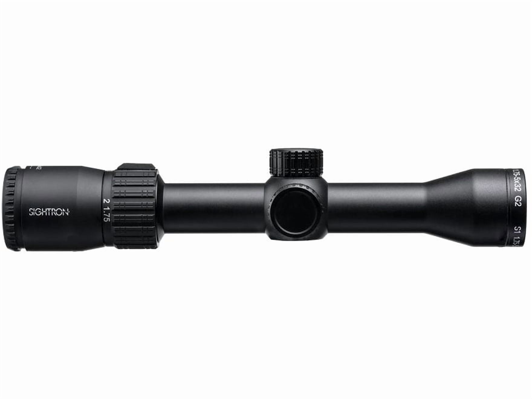 Sightron S1 Series 1.75-5x32mm 1in Tube Second Focal Plane G2 Riflescope, Duplex
