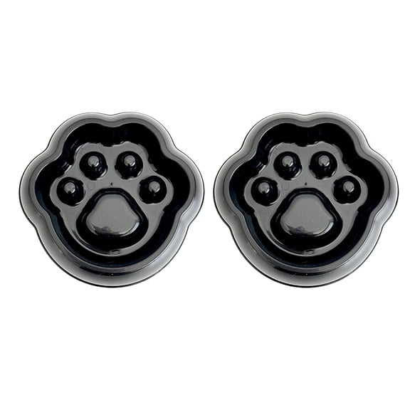 Slow Feeder Dog Bowls Cat Bowls, Puzzle Food Dish for Fast Eaters, Small Breed Pet Bowl, Skull Black