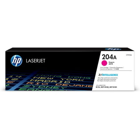 UPC: 0190781106951 | HP 204A (CF513A) Toner Cartridge  Magenta