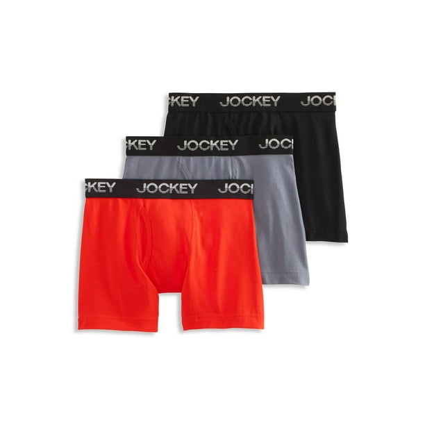 Jockey Men's Underwear Organic Cotton Stretch Brief - 3 Pack