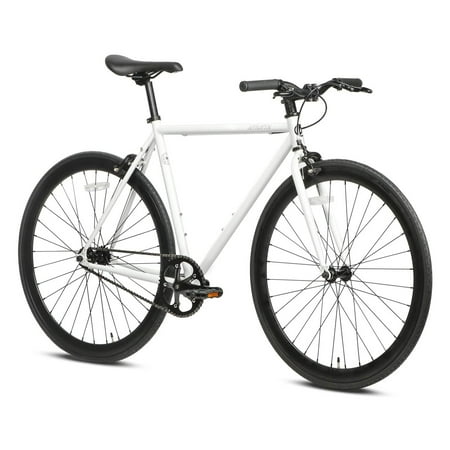 UPC: 0768481967365 | AVASTA 700C 54 In Single Speed Fixed Gear Urban Commuter Fixie Bike White