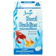 Jungle Bowl Buddies Water Conditioner for Aquariums, 8 Ct
