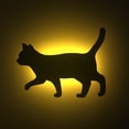thumbnail image 4 of Cat Night Light Voice Activated, LED Cat  Lamp Battery Operated Acrylic  for Bedroom, 4 of 7