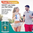 thumbnail image 5 of N-Acetyl Cysteine Ethyl Ester 100mg - More Absorption Than 1000mg NAC - with Glycine 600mg - Benefit Glutathione - Good for Immune System & Antioxidant for Adults, NACET ( 60 Capsules - 2 Pack), 5 of 5