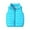 Light Blue, variant on 2-9Years Kids Sleeveless Waistcoat Baby Boys Girls Fall Winter Vest Jackets Fashion Cute Solid Color Windproof Padded Clothes Jacket Coat Children's Outerwear