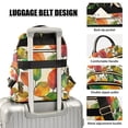 thumbnail image 3 of FORMRS Mini Backpack Purse for Women Travel Daypack Casual Shoulder Bag, Beige Leaves, 3 of 7