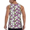 thumbnail image 3 of Haiem Rose Flowers Men Workout Tank Top Gym Bodybuilding Sleeveless Muscle T Shirts Athletic Tank Breathable Workout Shirt-3X-Large, 3 of 9