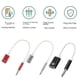 thumbnail image 3 of 3.5mm Male To Type-c Female Headphone Converter Flat To Round Analog Lap, 3 of 4