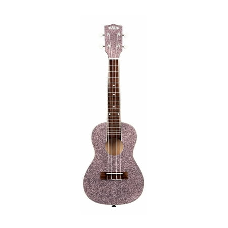Kala Pink Champagne Sparkle Concert Ukulele