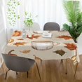 thumbnail image 3 of Yayeee Tablecloths 54" x 54" Rectangle Wrinkle Resistant Party Table Cover, Fall Mug Pattern, 3 of 8