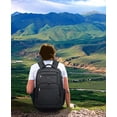 thumbnail image 3 of KROSER 17.3" Laptop Backpack Computer Backpack School Daypack with USB Charging Port for Work/Business/College, 3 of 8