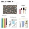 thumbnail image 4 of Susaid Cute Deer Print Makeup Mini Bags for Women Multi Color Cosmetics Bag Travel Toiletry Bag Pencil Pouch Blank Makeup Bags with Zipper, 4 of 7