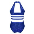 thumbnail image 2 of iEFiEL Girls Ballet Dance Leotard Sequins Cutout Back Gymnastics Jumpsuit,Sizes 4-14, 2 of 7
