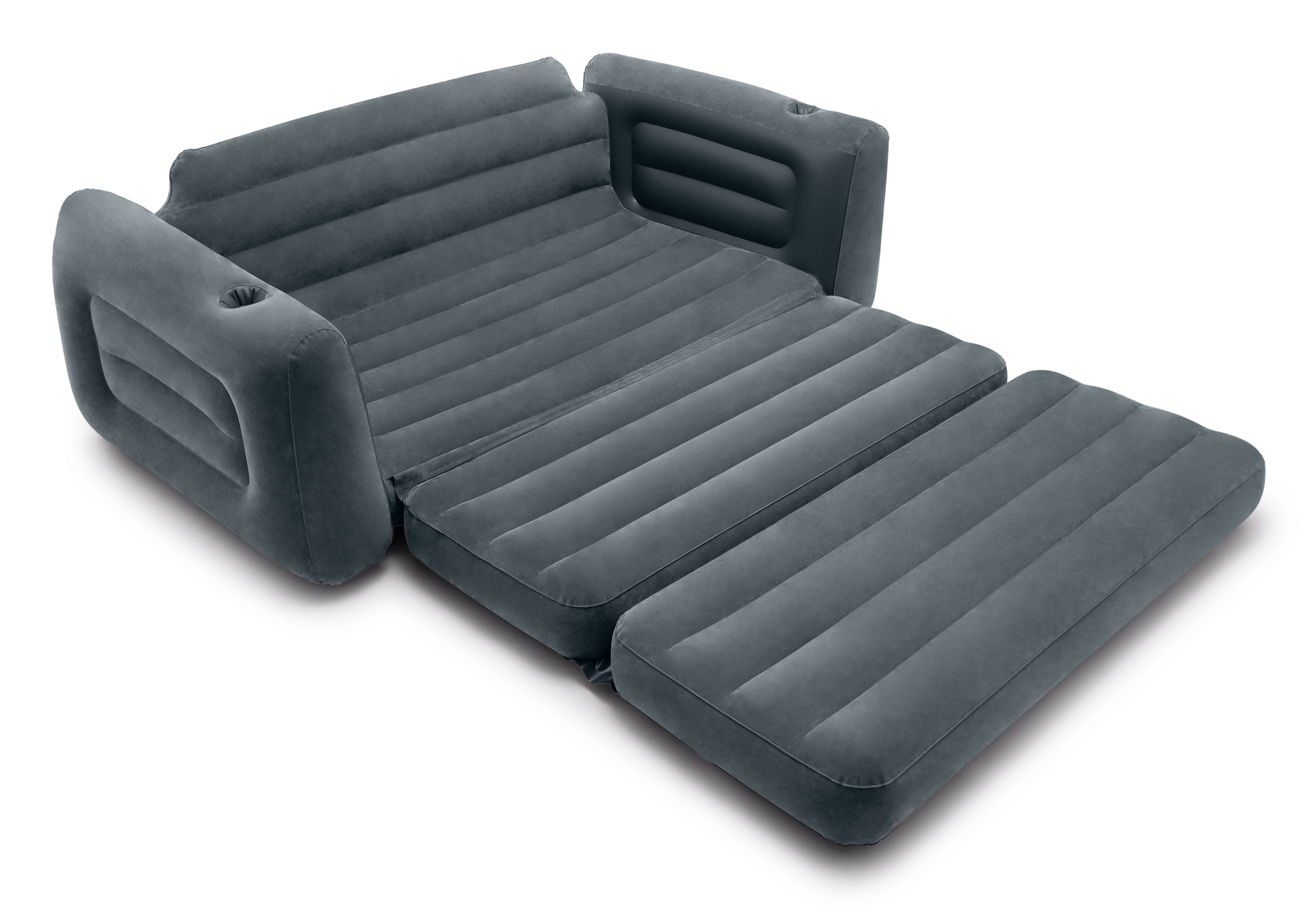 Details about   Sofa Bed Sleeper Queen Size Inflatable Air Folding Futon Convertible Gray Couch 