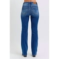 thumbnail image 4 of Judy Blue Mid Rise Thermal Bootcut Jeans (27), 4 of 6