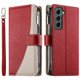 thumbnail image 2 of Funda cartera GANGXUN para Samsung Galaxy S22 Plus , cuero PU con tarjetero, cremallera, correa de mano, soporte y protección 653°, 2 of 6