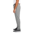 thumbnail image 3 of Zimjoy Men's Track Pants Stretch Open Bottom Joggers Casual Drawstring Wasit Athletic Pants for Workout, Light Gray M, 3 of 8