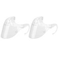 thumbnail image 1 of Cubierta facial, 2 piezas de protección facial de seguridad acrílica antivaho transparente. El protector facial mejora tu experiencia, 1 of 12