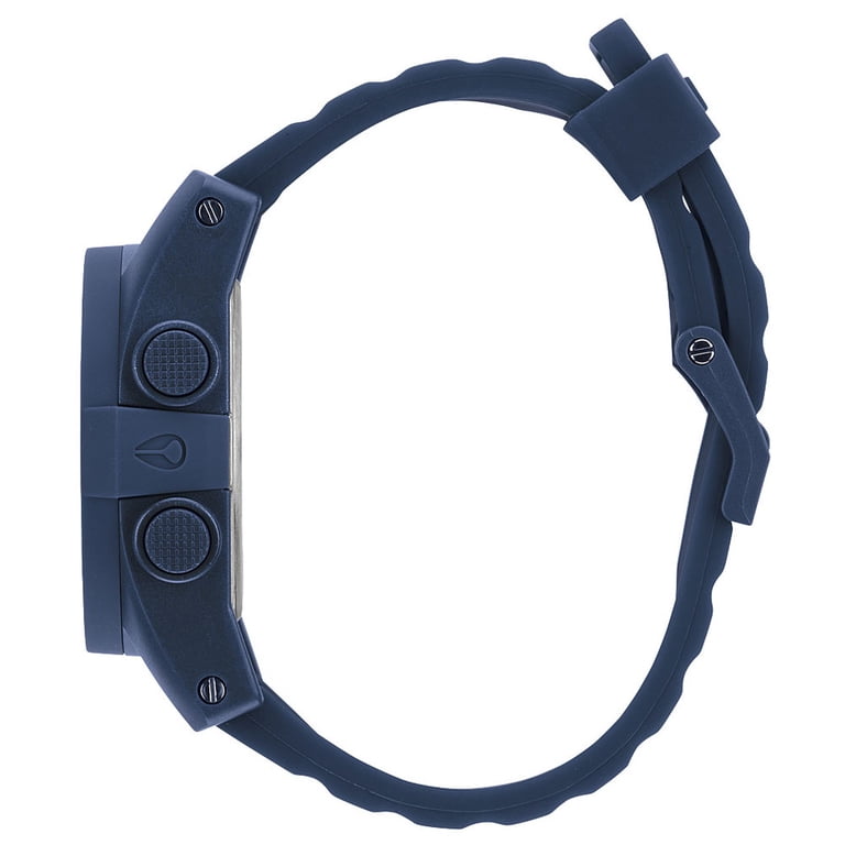 Nixon Men's A490307 The Unit 40 Black Digital Dial Navy Blue