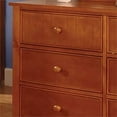 thumbnail image 5 of Furniture of America Dimanche Solid Wood 6-Drawer Double Dresser in Oak, 5 of 6