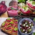 thumbnail image 6 of 3 packs Detroit Dark Red Beet Seed - Non-GMO Heirloom Full Sun Biennial Vegetable, 6 of 8