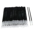 thumbnail image 4 of 100 Pieces Brushes Paint Brush Set Round Tip Nylon Acrylic Paint Hairbrushes - 0.9x0.2cm, 4 of 8