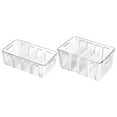 thumbnail image 3 of Wosthever Caja para el frigorífico transparente ABS con cesta de drenaje, artículos fáciles de usar, herramientas de cocina de calidad Cocina y Comedor talla grande, 3 of 6