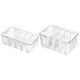 thumbnail image 4 of Matsuzay Caja de almacenamiento práctica de calidad alimentaria ABS con divisores desmontables, fácil de transportar y duradera Cocina y Comedor talla grande, 4 of 6