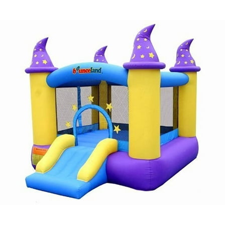Bounceland Bounce House Wizard Magic Bouncer with Blower