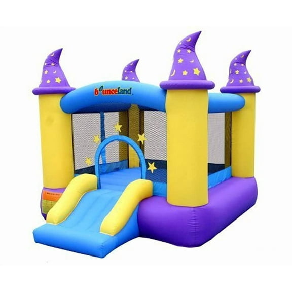 Bounceland Bounce House Wizard Magic Bouncer with Blower