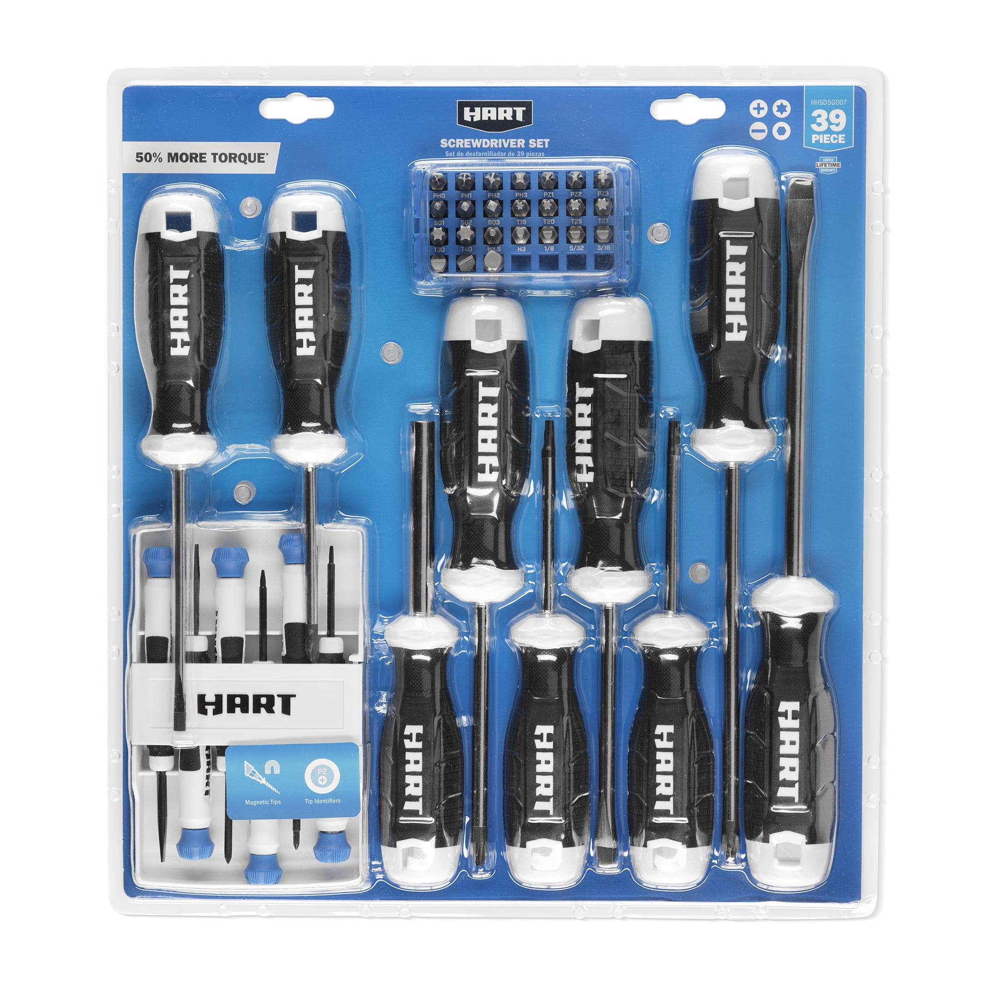 HART 39pc Screwdriver Set, New Condition