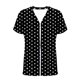 thumbnail image 2 of TaTaai Womens Spring Summer Cardigan Short Sleeve Casual Top Lightweight Print Button Down Pocket Detail Loose Fit Blouse Gift, 2 of 5