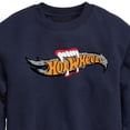thumbnail image 3 of Hot Wheels - Halloween - Logo Bitten With Fangs - Toddler & Youth Crewneck Fleece Sweatshirt, 3 of 5