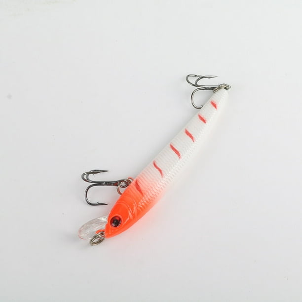 7cm 4.6g Mini Fishing Lure Artificial Baits minnow Fishing 3D Fish Eye Hook  Fake Bait 