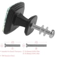 thumbnail image 3 of 4 Pcs Square Cabinet Handle Drawer Pulls Merry Chrismas Knobs with Screws Furniture Office Cabinet Knob Decoration, 3 of 7