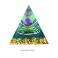 thumbnail image 4 of Orgone Pyramid 5 Cm Piedra Natural Crystals Generador Universal para La Oficina en Casa Regalo Al Aire Libre, 4 of 8