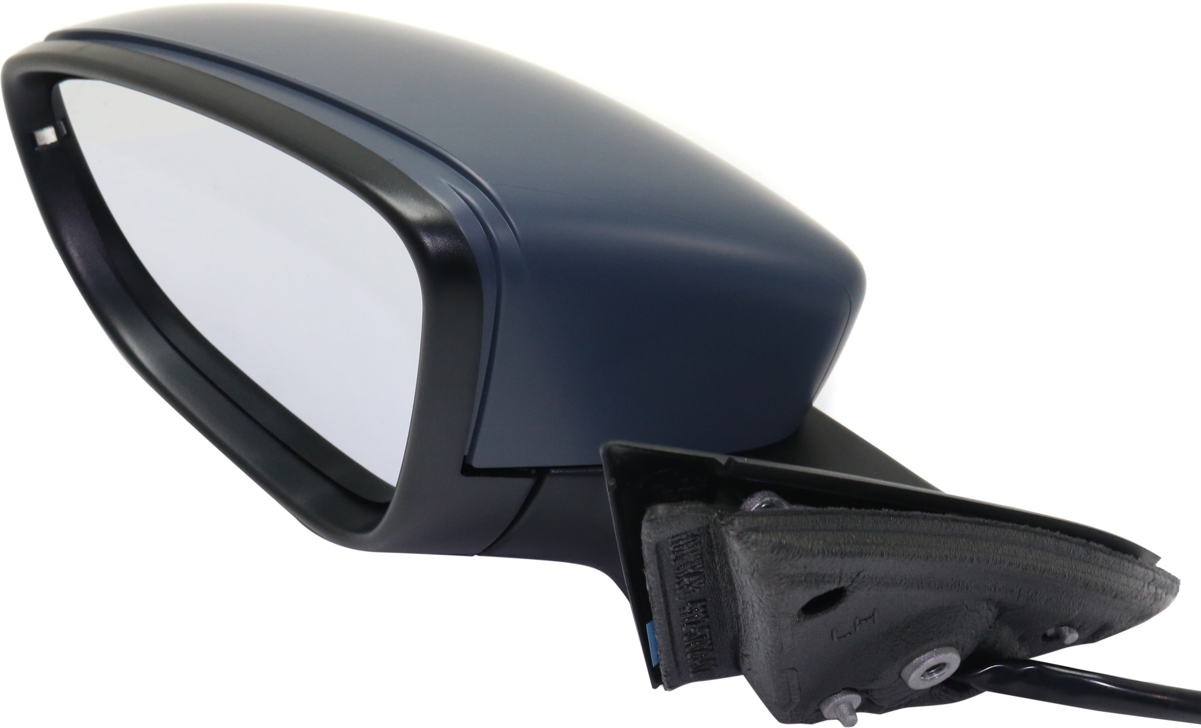 Mirror Compatible With 2016-2018 Volkswagen Passat Left Driver Side Heated In-housing Signal Light Paintable Kool-Vue