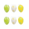 thumbnail image 2 of Easter Hanging Eggs 6Pcs 2.36inch Colorful Plastic Easter Egg Hanging Ornaments Spring Easter Tree Ornaments for DIY Crafts Easter Tree Basket Home Decor Party Favors Supplies Easter Gifts, 2 of 8