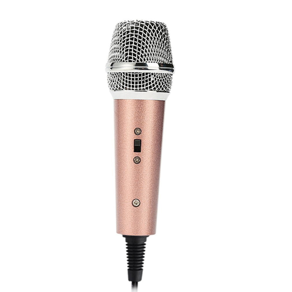 Professional Vocal Microphone Portable Handheld Omnidirectional Wired ...