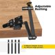 thumbnail image 3 of Lawn Mower Blade Sharpener,Ball Bearing Made Handle for Left and Right Hand Blades, Lawn Mower Blade Sharpener Balancer, 3 of 5