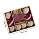 thumbnail image 3 of Adornos navideños con bolas flocadas para árbol de Navidad, decoración navideña, colgante, juego de 10 adornos navideños con diamantes de imitación, 3 of 5