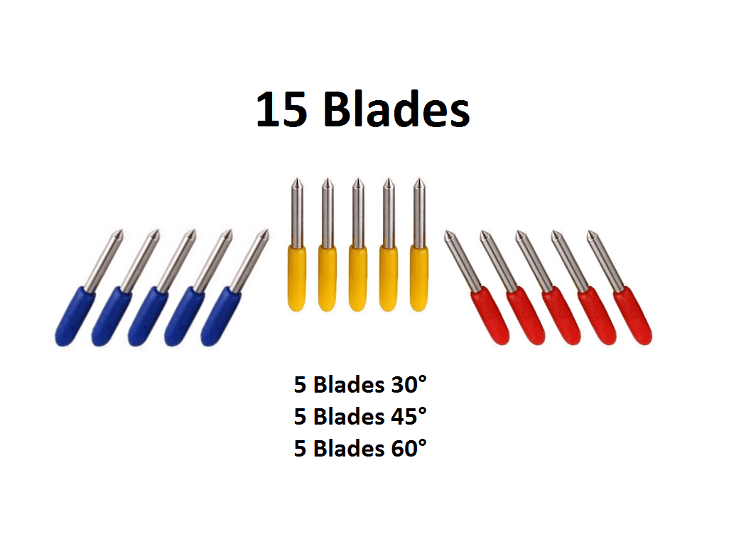 15 PCS 30/45/60 Degree For Roland Cutting Plotter Blades Cutter Blade 