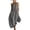 #457-Dark Gray, variant on Favoffer Women's Deep V Neck Jumpsuit Sleeveless Loose Wide Leg Side Pocket Casual One Piece Outfit Fashion Daily Bottom for Party Indoor Leisure
