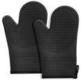 thumbnail image 1 of Guantes de horno Hovico de silicona resistentes al calor hasta 500 °F, 29,5 cm, 1 of 7