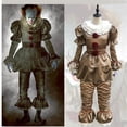 thumbnail image 2 of Disfraz De Cosplay Pennywise Adulto Fiesta De Halloween Payaso Stephen King Y # 39 ; s It Traje De Para Hombres Y Mujeres, 2 of 4