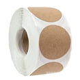 thumbnail image 4 of Label Price Stickers Target Paster Garage Stickers Blank Round Kraft, 4 of 8